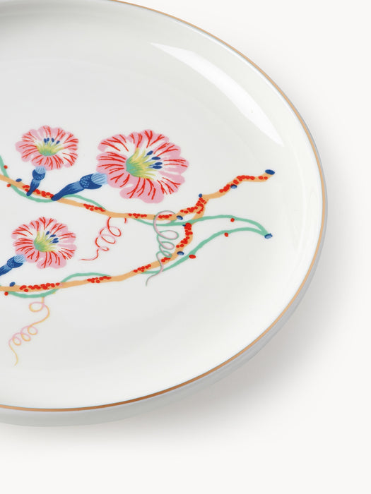 Breakfast Plates Flamboyant Set of 4