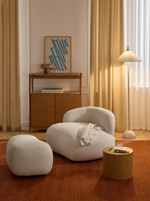 Vica Floor Lamp with Marble Base