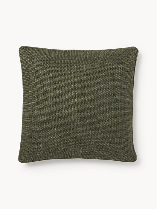 Aya Bouclé Cushion Cover with Piping