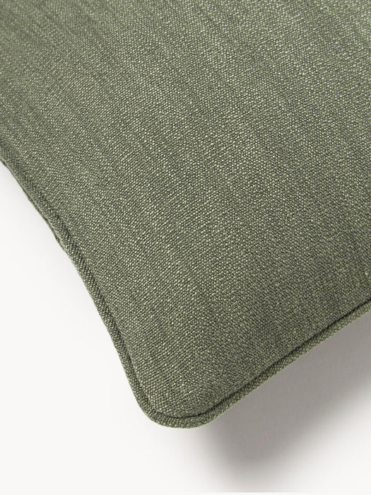 Aya Bouclé Cushion Cover with Piping