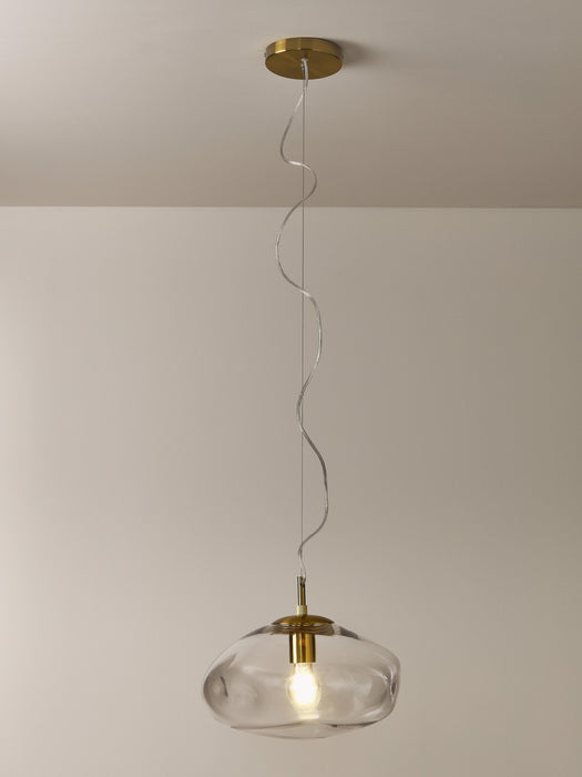 Glass Pendant Light Amora