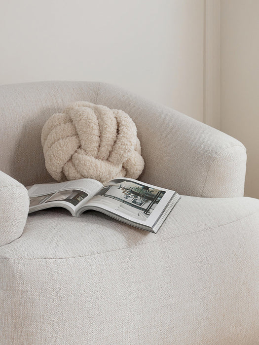 Dotty Teddy Knot Cushion