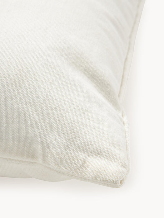 Vahid Embroidered Cotton Cushion Cover with a High-Low Texture