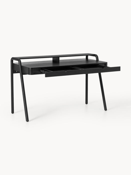 Evrak Wooden Desk with Drawers