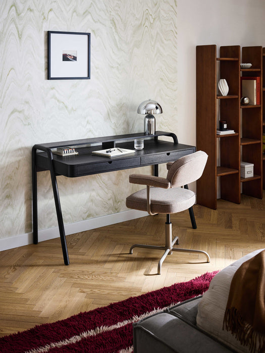 Evrak Wooden Desk with Drawers