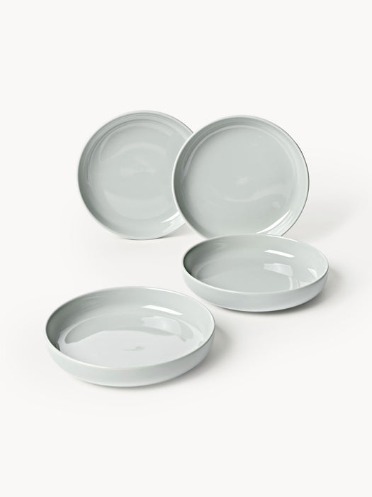 Porcelain Pasta Plates Nessa Set of 4