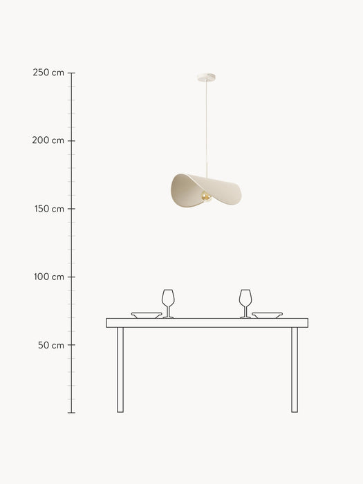 Linen Design Pendant Light Kenzie