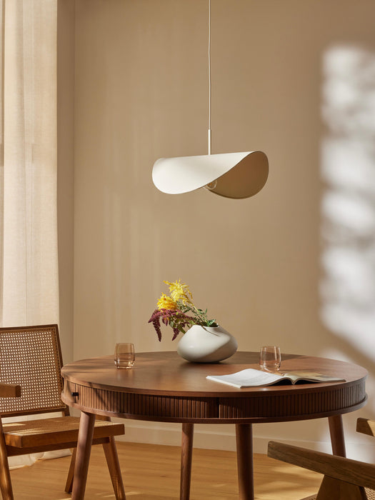 Linen Design Pendant Light Kenzie