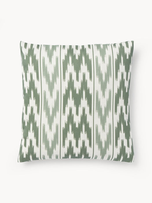 Maillot Outdoor Cushion Cover with Ikat Pattern