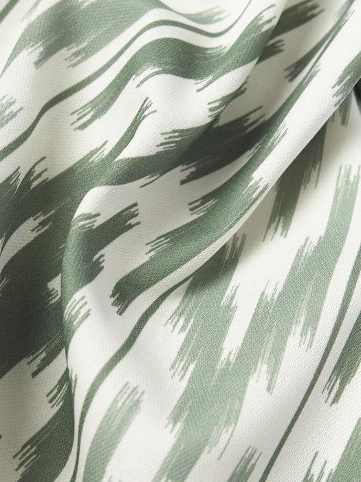 Maillot Outdoor Cushion Cover with Ikat Pattern