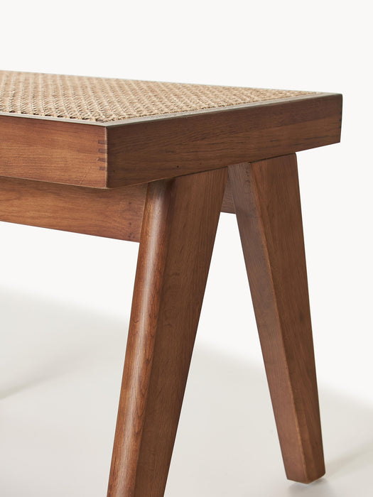 Stool Sissi with Viennese Wickerwork