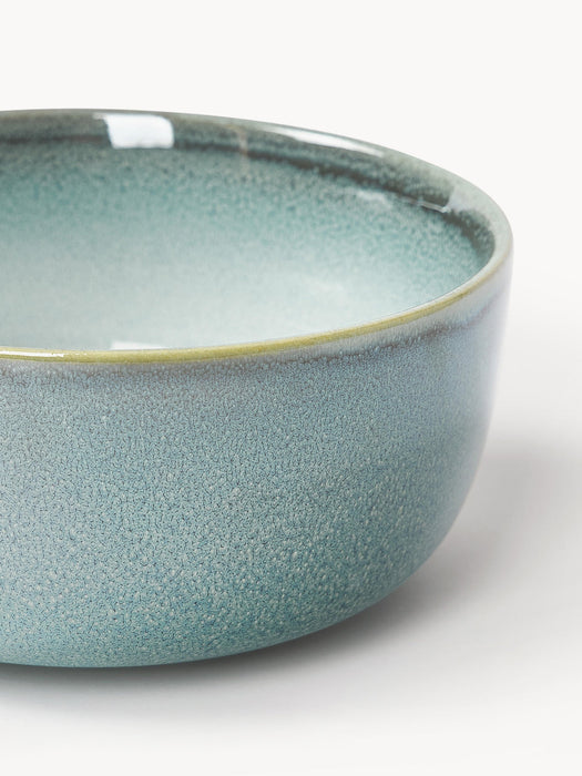 Havana Bowls with Reactive Glaze, Set of 4