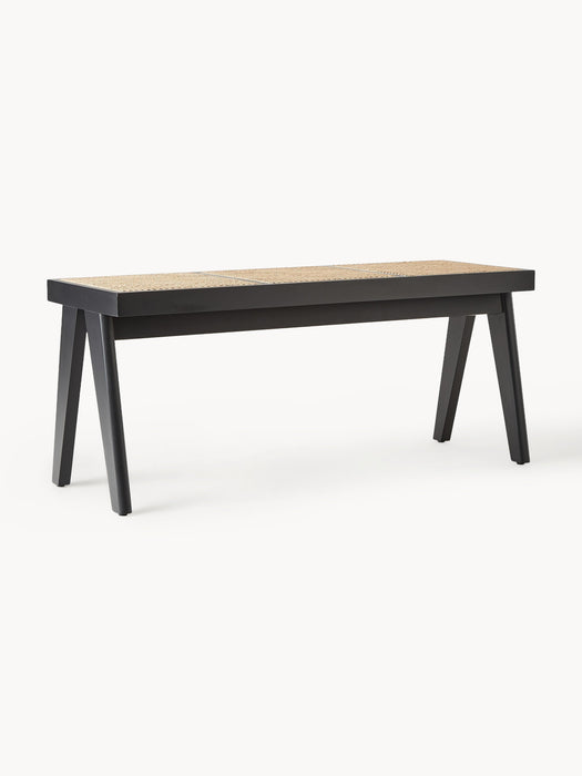 Bench Sissi with Viennese Wickerwork
