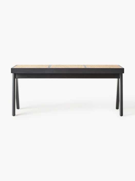 Bench Sissi with Viennese Wickerwork