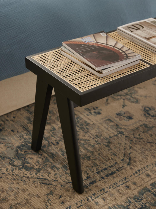 Bench Sissi with Viennese Wickerwork