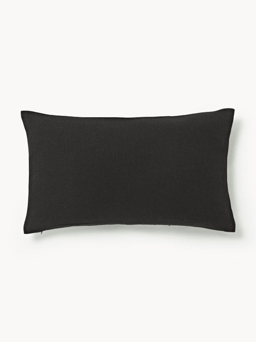 Terre Hand-Woven Cushion Cover with Decorative Seam