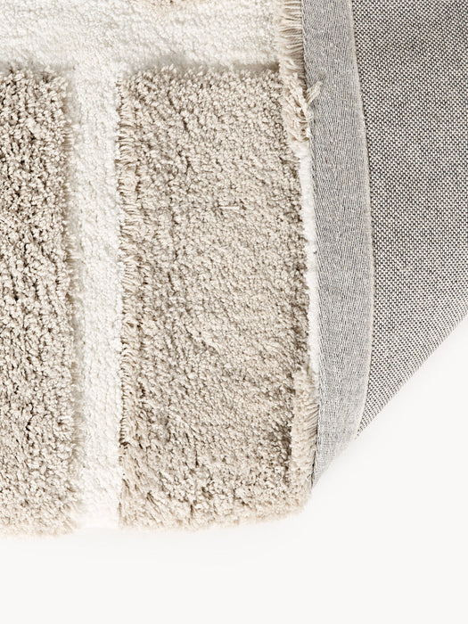 Jade Fluffy High-Low Rug