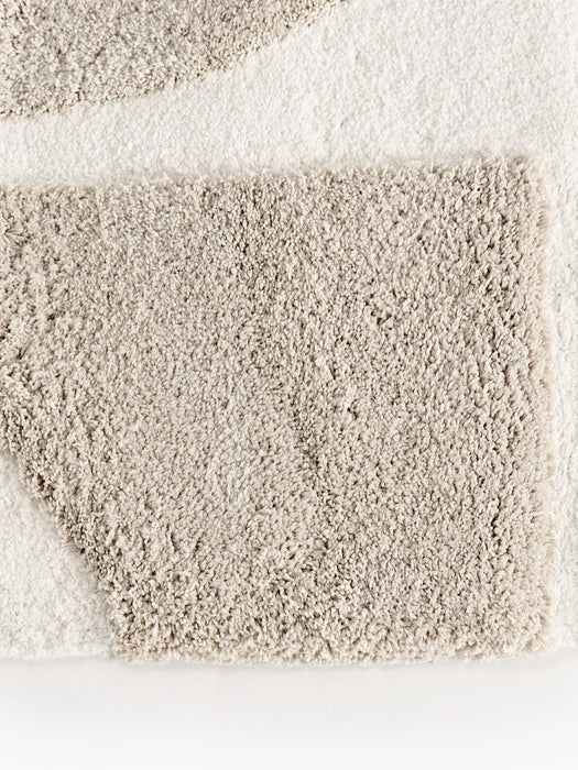 Jade Fluffy High-Low Rug
