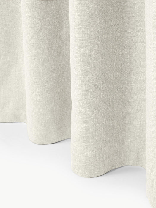 Jensen Opaque Multi-Band Curtains, Set of 2, W 130 cm