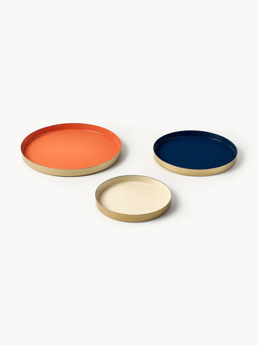 Tavi Decorative Trays, Set of 3