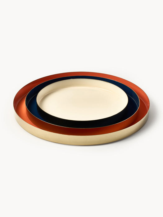 Tavi Decorative Trays, Set of 3