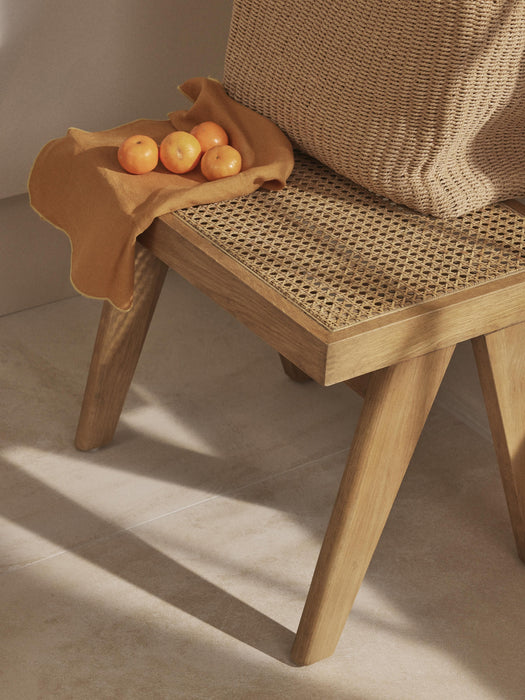 Stool Sissi with Viennese Wickerwork