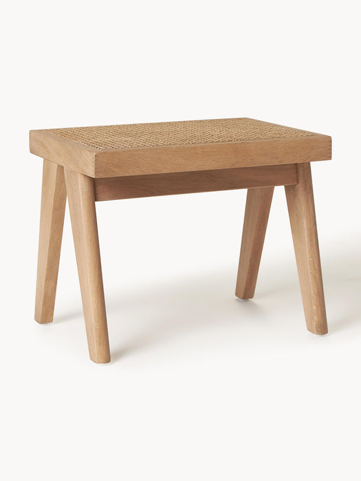 Stool Sissi with Viennese Wickerwork