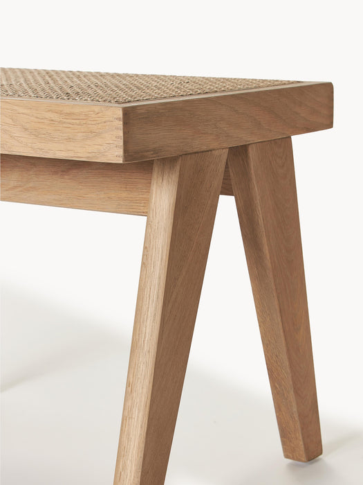 Stool Sissi with Viennese Wickerwork