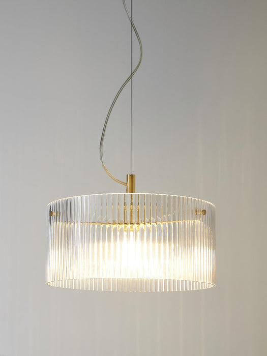 Emmi Ribbed Glass Pendant Light