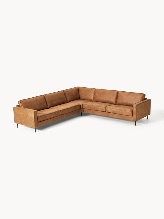 Hunter XL Leather Corner Sofa