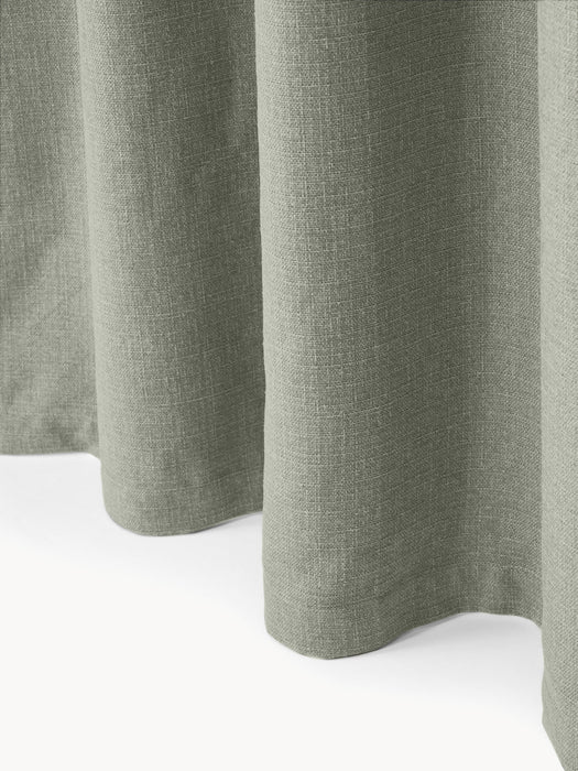 Jensen Opaque Multi-Band Curtains, Set of 2, W 130 cm