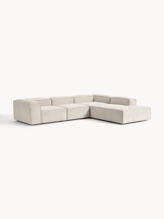 Lennon Corduroy Modular Corner Sofa (4-seater)