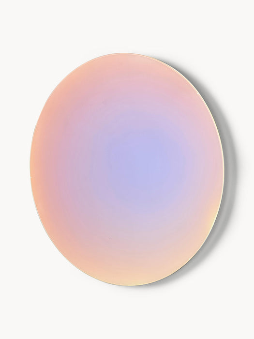 Ruby Iridescent Design Wall Mirror