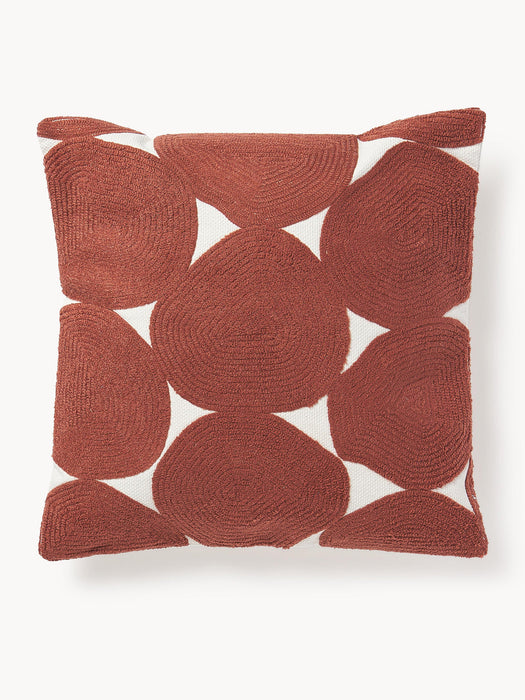 Bardia Embroidered Cotton Cushion Cover