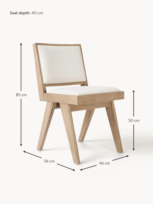 Upholstered Wooden Dining Chair Sissi