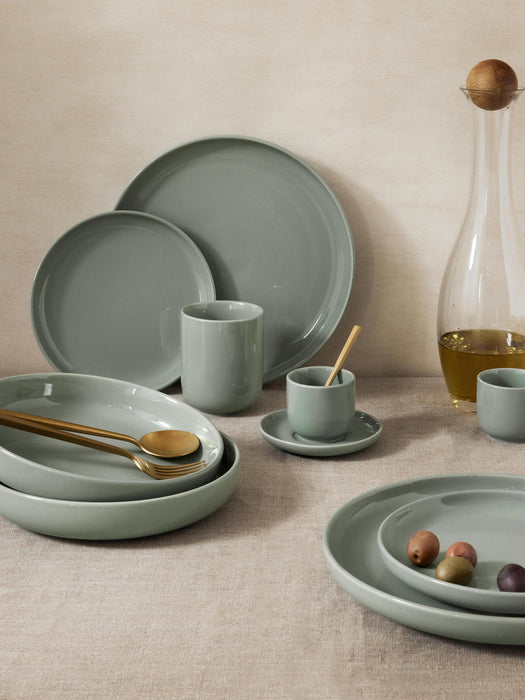 Nessa Porcelain Pasta Plates, Set of 4