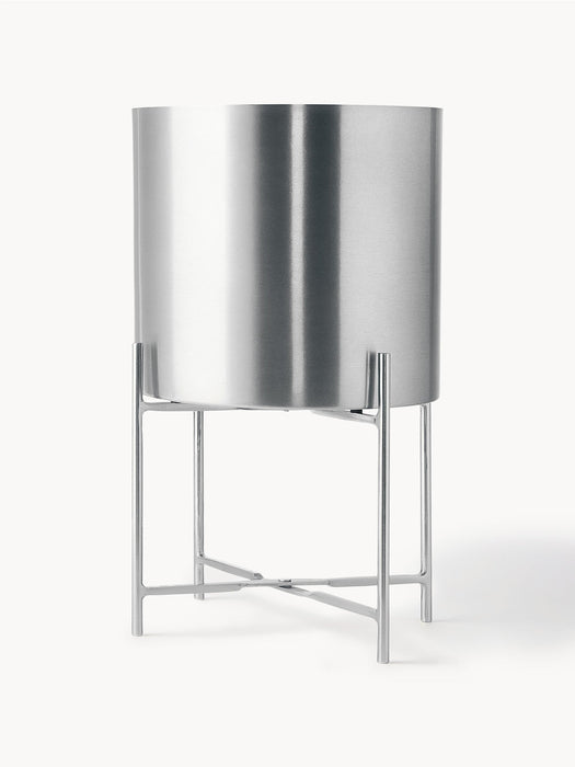 Mina Metal Cover Pots, Set of 2