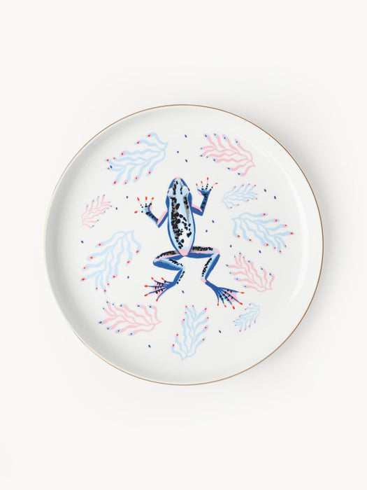 Flamboyant Dinner Plates, Set of 4