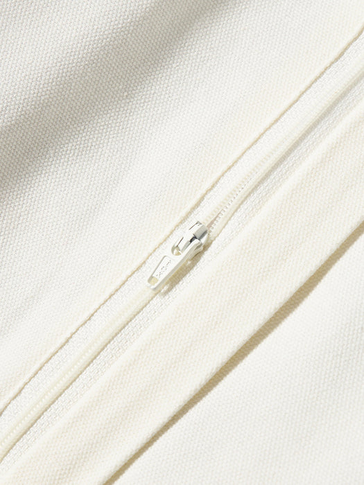 Embroidered Cotton Cushion Cover Vahid with a High-Low Texture