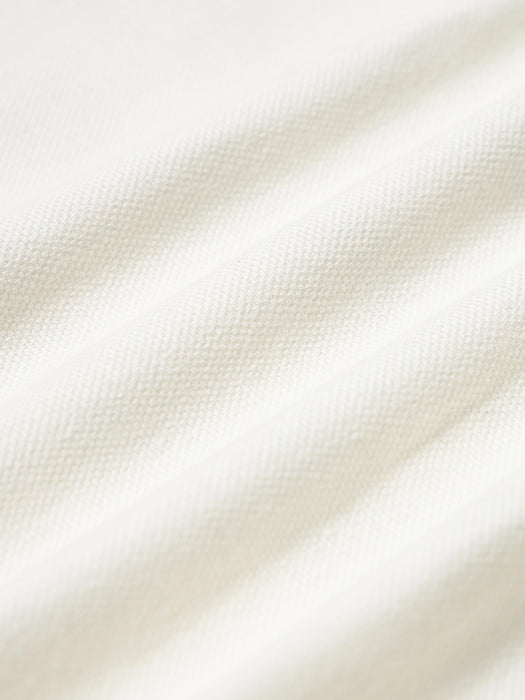 Embroidered Cotton Cushion Cover Vahid with a High-Low Texture