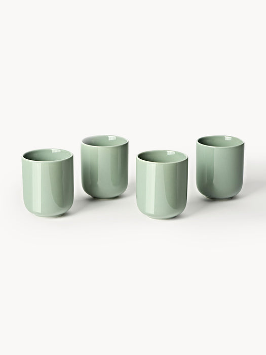 Porcelain Cups Nessa Set of 4