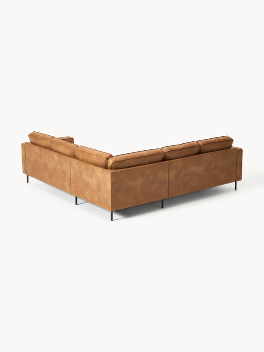 Leather Corner Sofa Hunter 4-seater