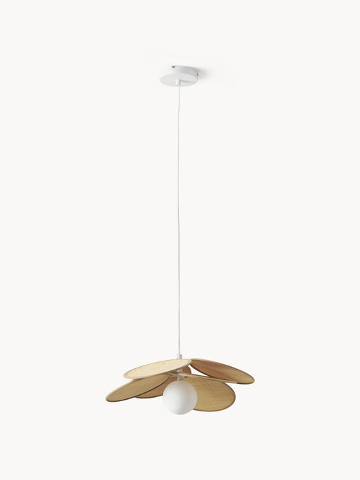 Milani Pendant Light with Natural Fibre Decor