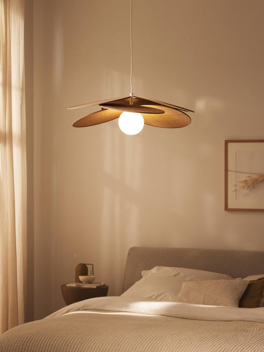 Milani Pendant Light with Natural Fibre Decor