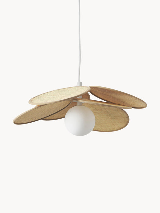 Milani Pendant Light with Natural Fibre Decor