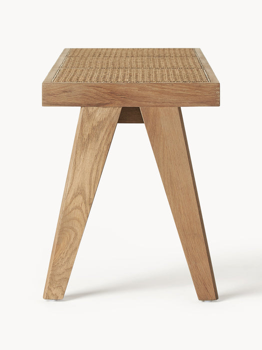 Bench Sissi with Viennese Wickerwork