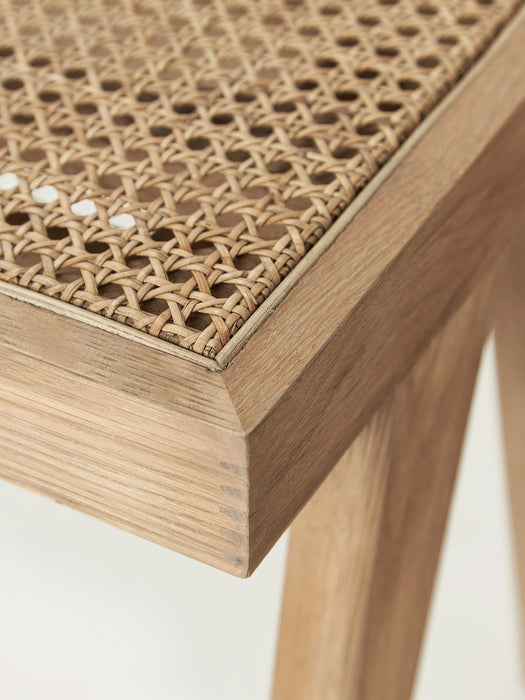 Bench Sissi with Viennese Wickerwork