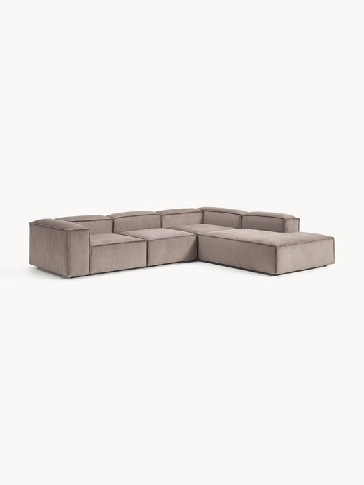 Lennon Corduroy Modular Corner Sofa (4-seater)