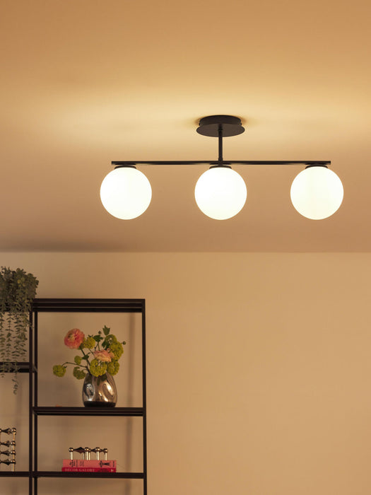 Atlanta Opal Glass Ceiling Lamp