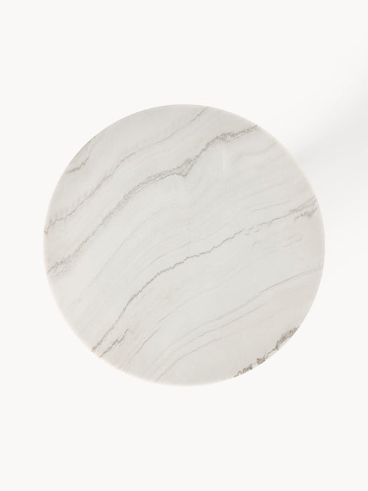 Oval Marble Dining Table Miley 120x90 cm